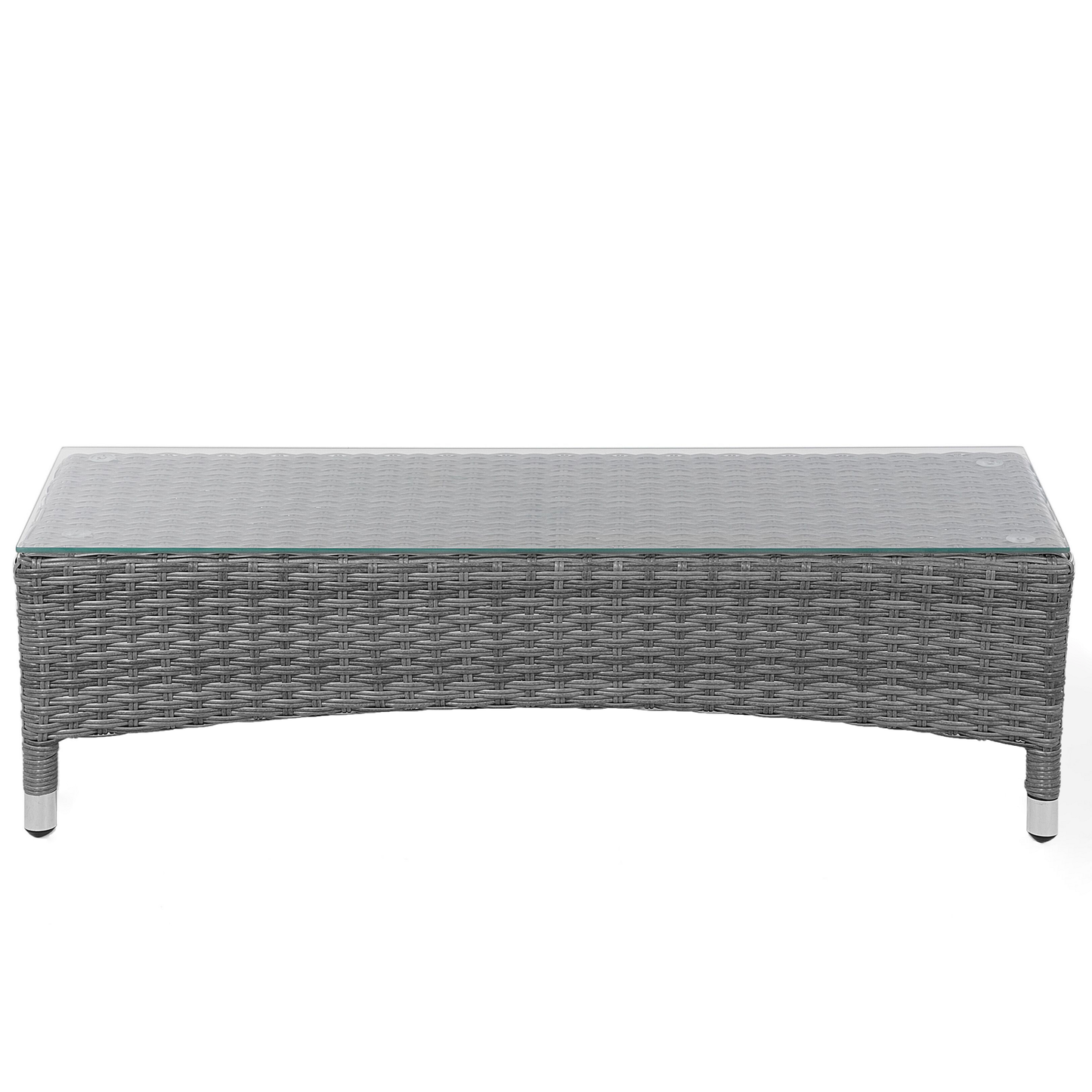 Sonneninsel SYLT LUX Polyrattan Grau
