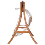 Hollywoodschaukel APRILIA Holz Braun