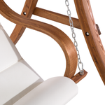 Hollywoodschaukel APRILIA Holz Braun