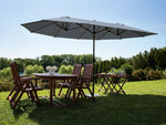 Sonnenschirm 460 cm SIBILLA Grau