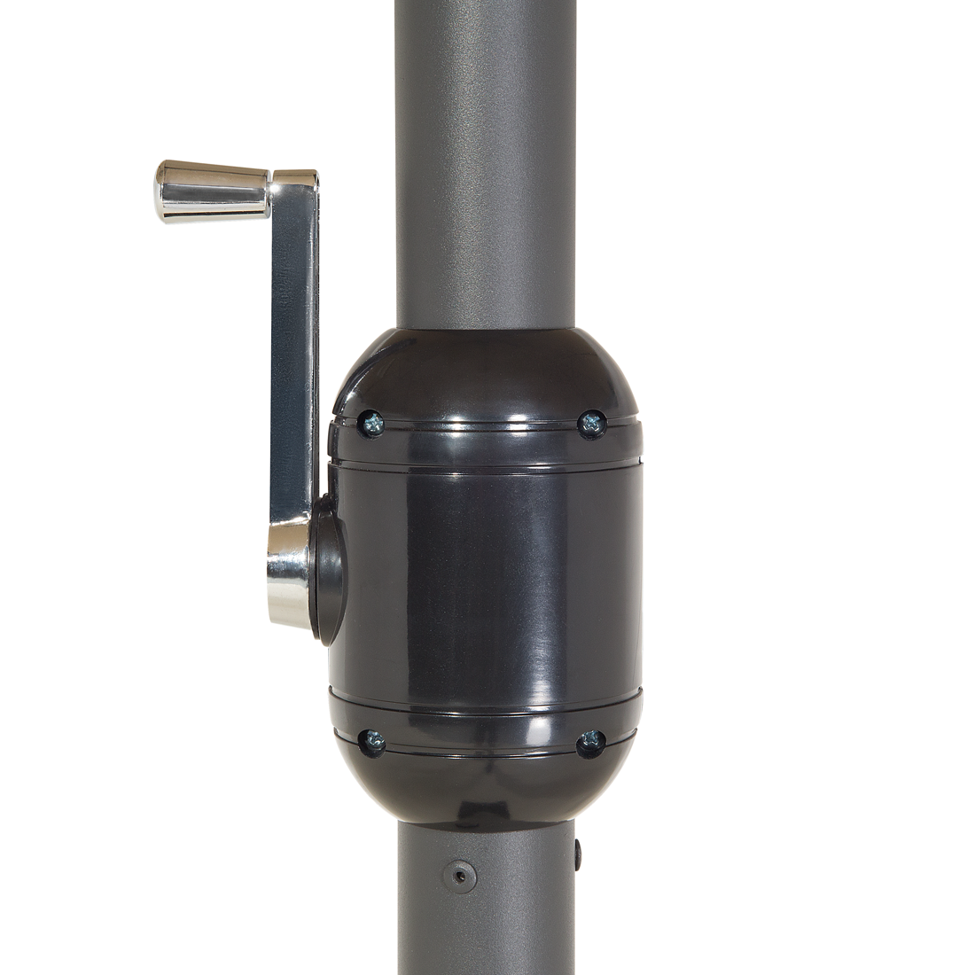 Sonnenschirm 460 cm SIBILLA Grau