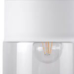 Hängelampe JURUA Glas Weiss