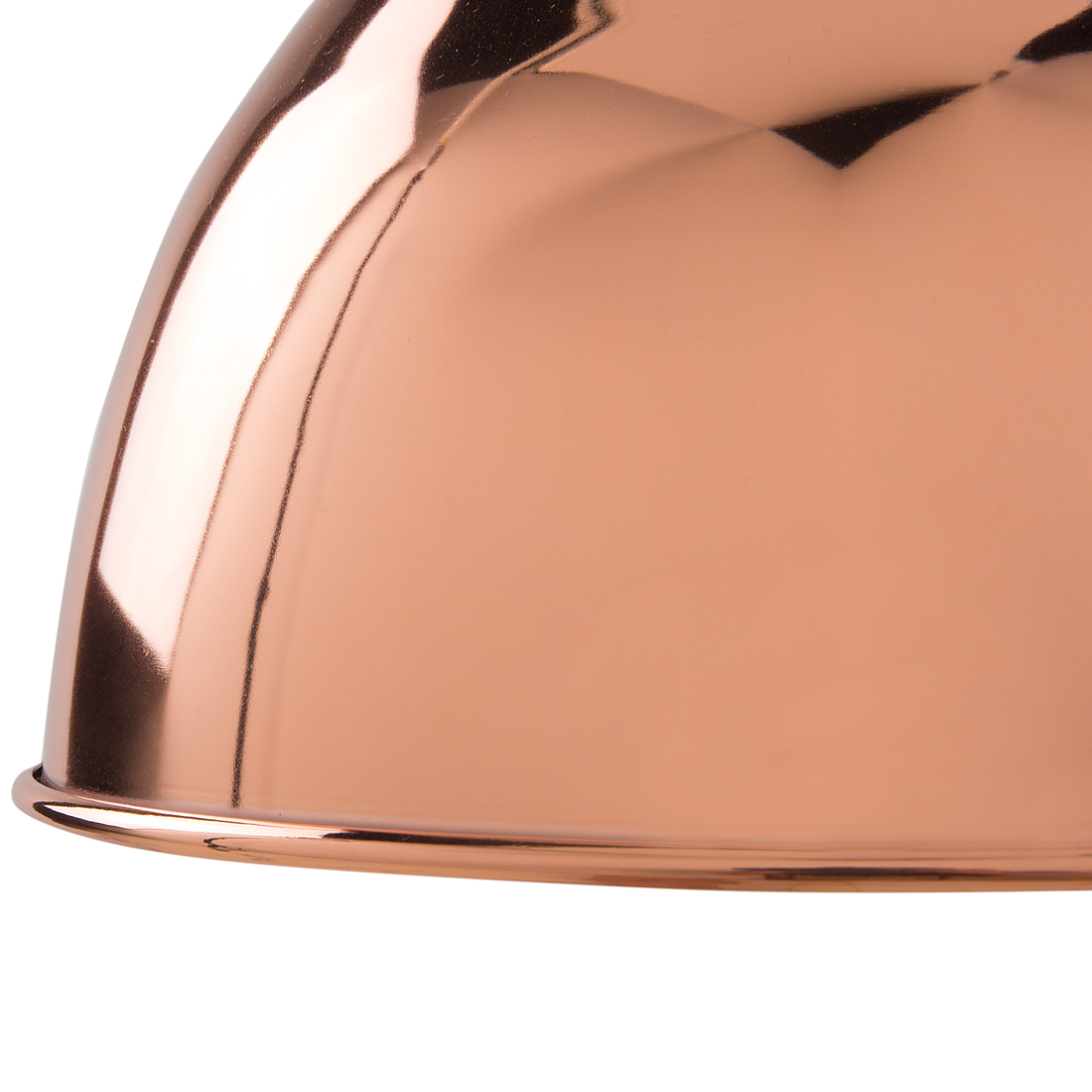 Hängelampe kupfer rund DARYA