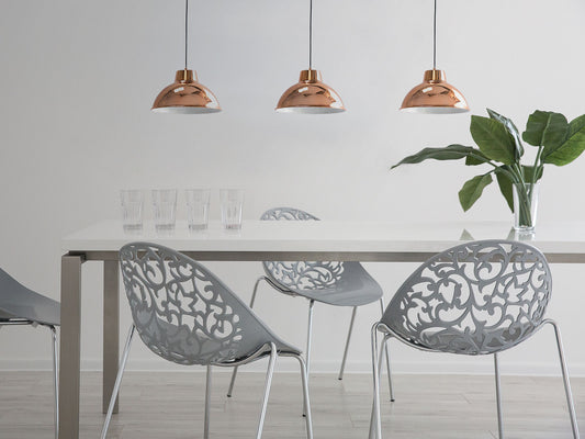 Hängelampe kupfer rund GALLATIN