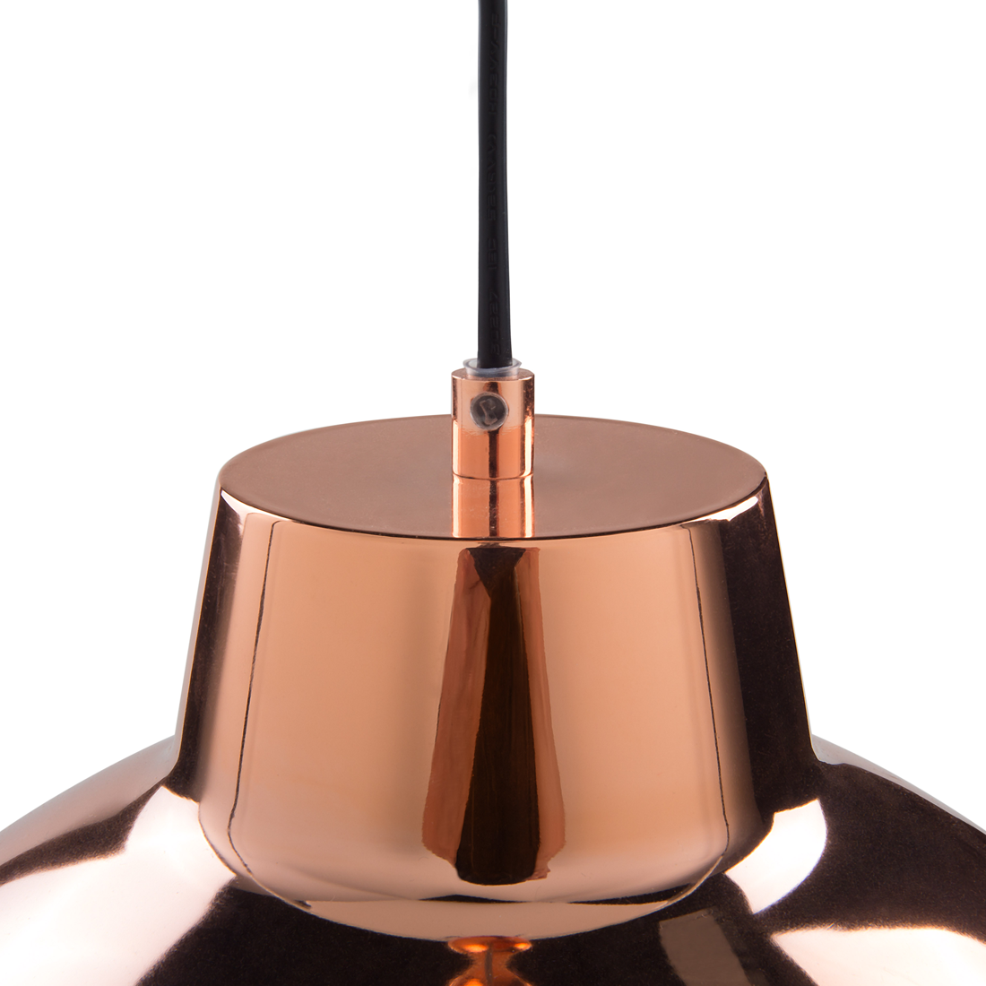 Hängelampe kupfer rund GALLATIN
