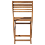 Bistro Set inkl. Kissen FIJI Holz Gelb