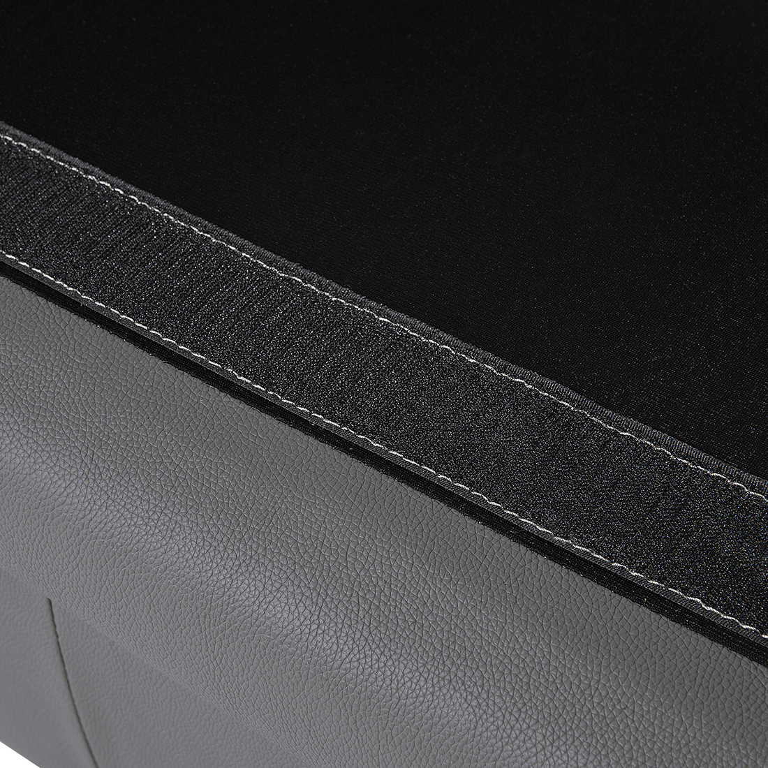 Sofa Leder grau CHESTERFIELD