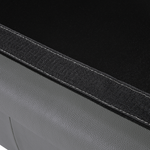 Sofa Leder grau CHESTERFIELD