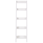 Bücherregal mit 5 Fächern MOBILE DUO 166 cm Weiss