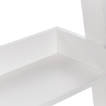 Bücherregal mit 5 Fächern MOBILE TRIO 166 cm Weiss