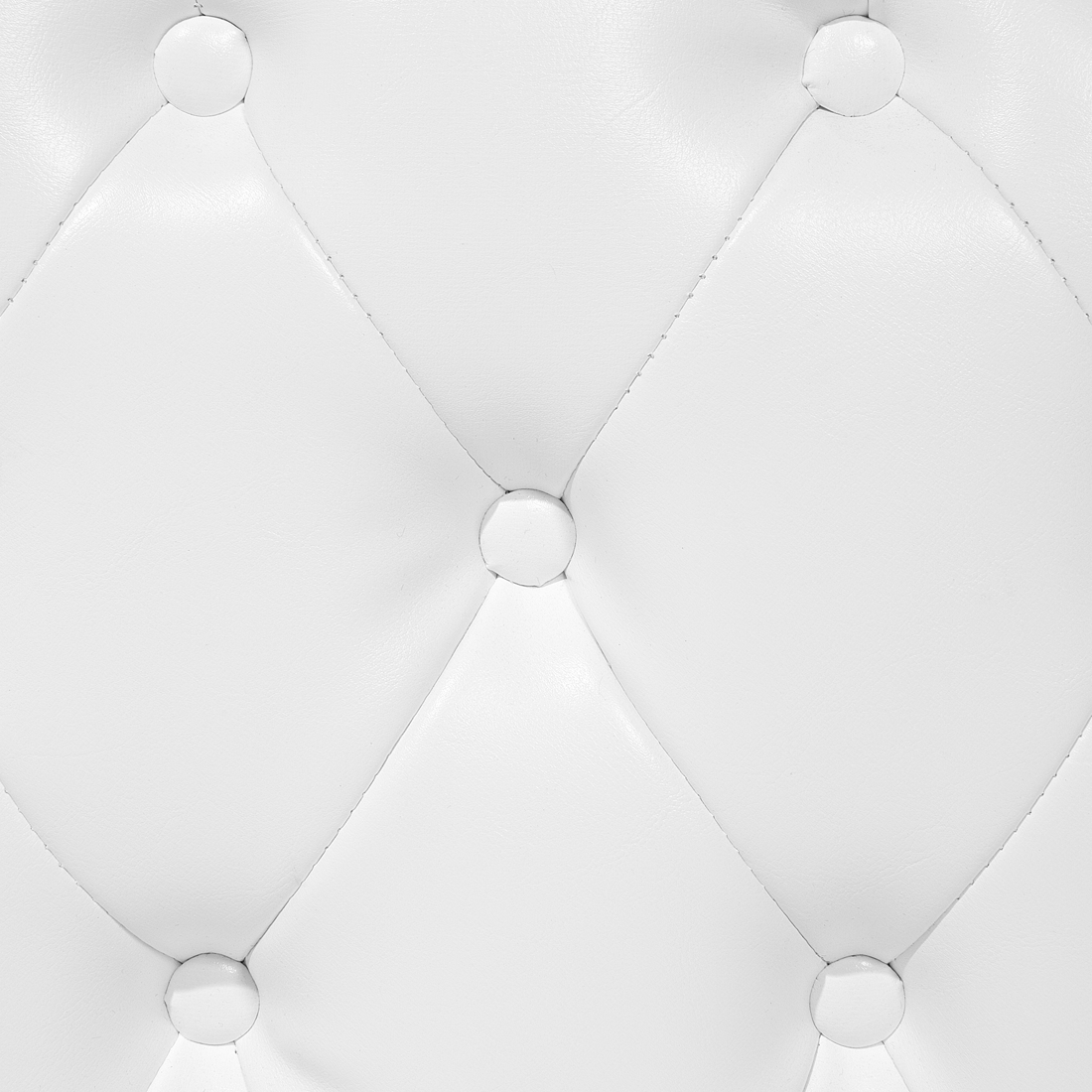 Chaiselongue Kunstleder weiss linksseitig LATTES