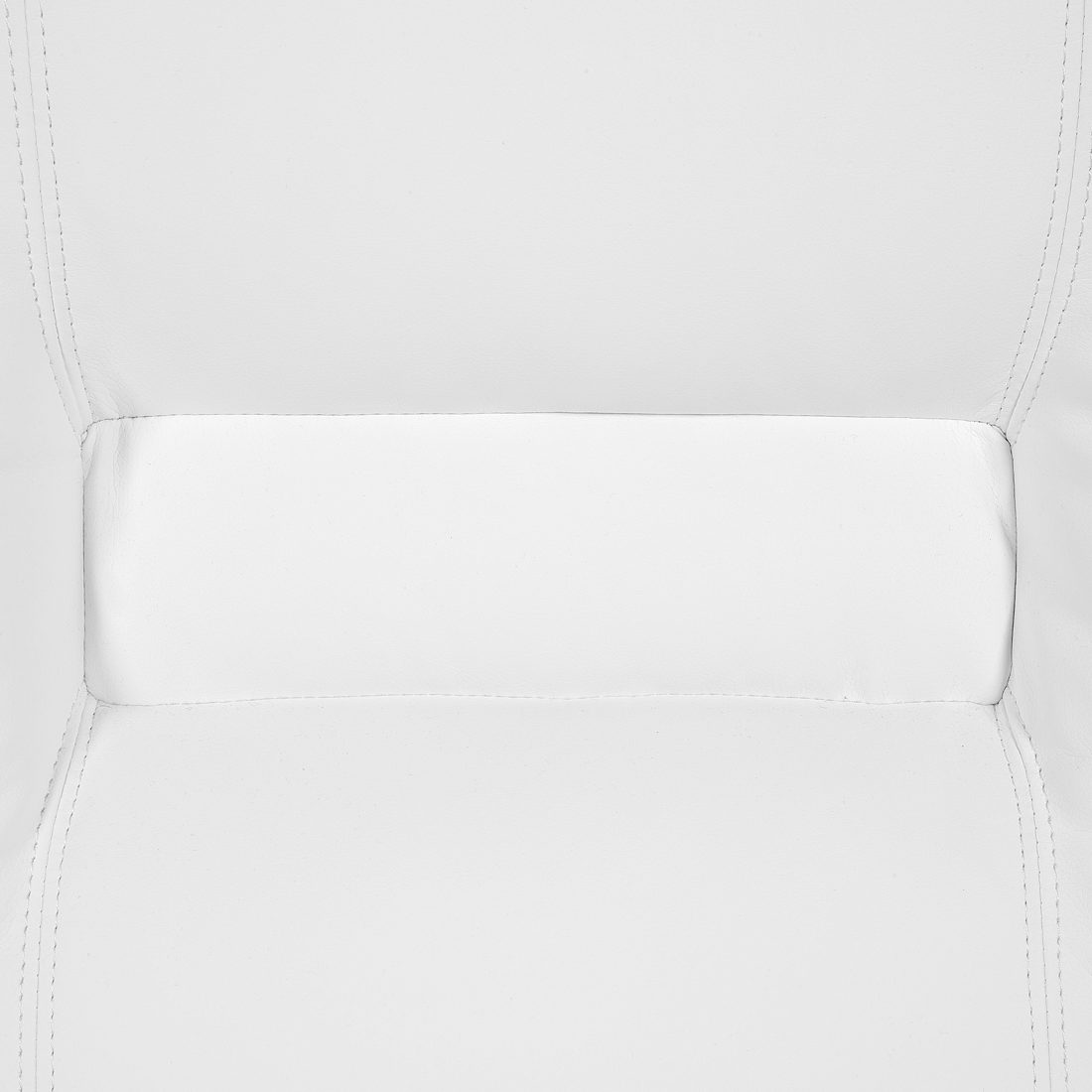 3-Sitzer Sofa Kunstleder weiss verstellbar BERGEN