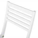 Bistro Set inkl. Kissen klappbar FIJI Holz Weiss