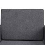 Esszimmerstuhl 2er Set Stoff Dunkelgrau GOMEZ