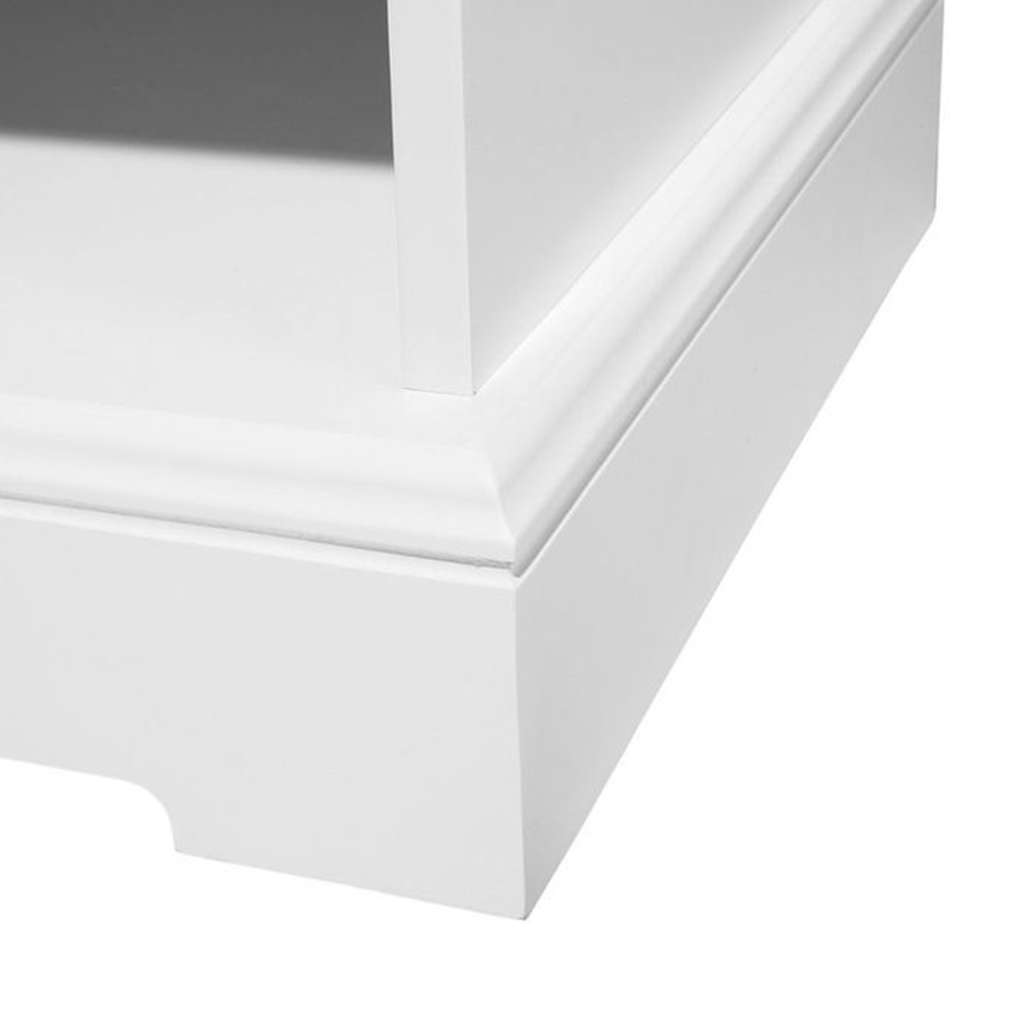 Nachttisch mit 1 Schublade GILBERT Weiss