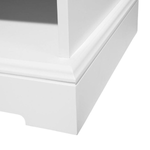 Nachttisch mit 1 Schublade GILBERT Weiss