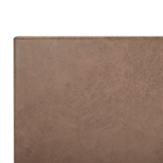 Boxspringbett Kunstleder PRESIDENT 180 x 200 cm Braun
