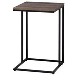 Beistelltisch Holzoptik taupe quadratisch 40 x 40 cm TROY