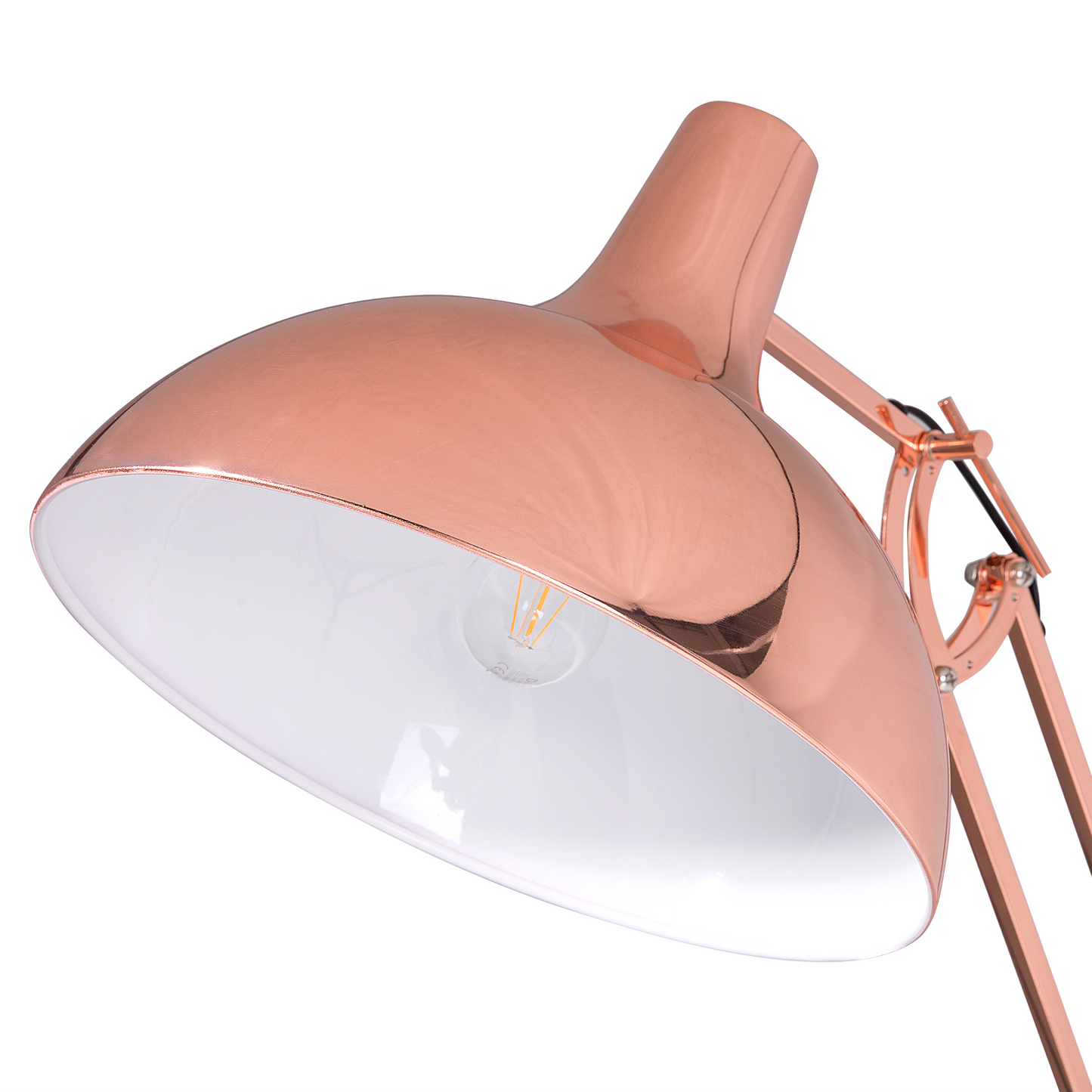 Stehlampe kupfer 175 cm Glockenform PARANA