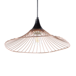 Hängelampe kupfer Kegelform GIONA