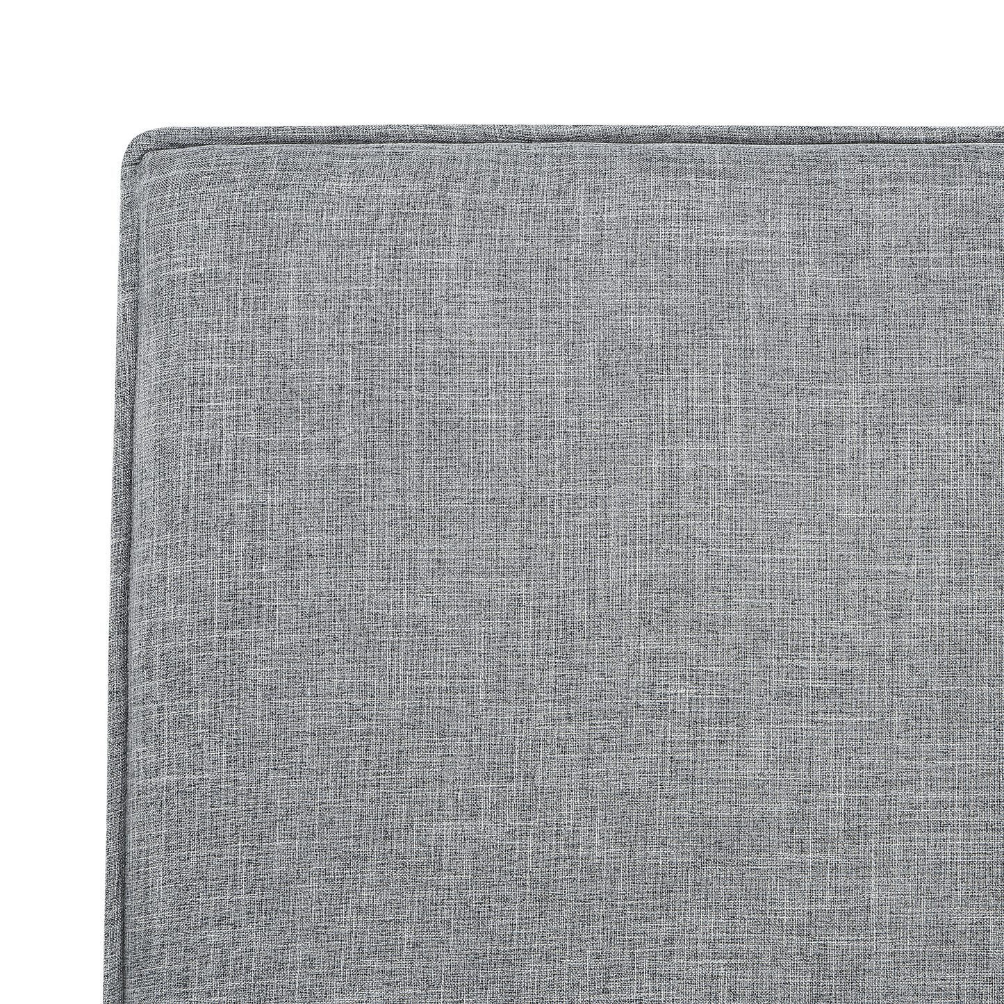 Bett mit Lattenrost Stoff SENNEZ 160 x 200 cm Hellgrau