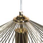 Hängelampe TORDINO Metall Gold