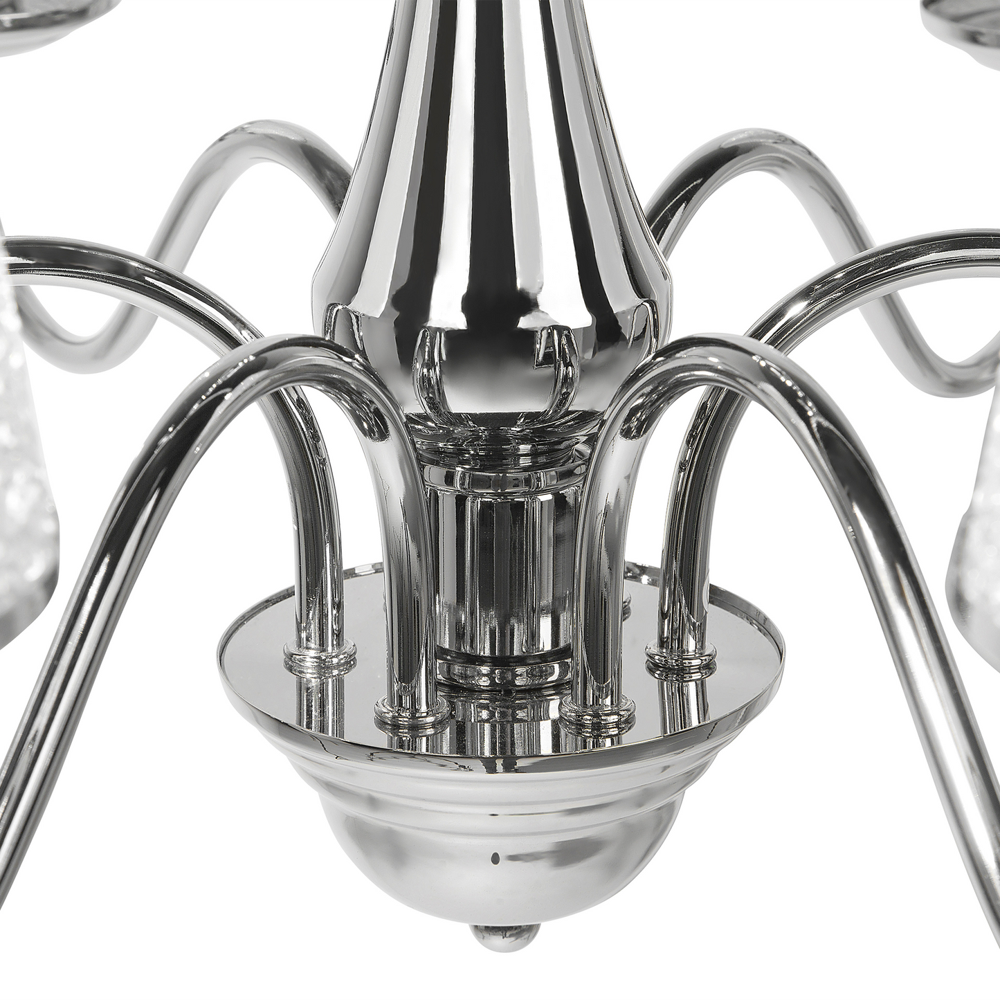 Kronleuchter BRADANO Metall Silber