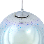 Hängelampe SESSERA Glas Silber