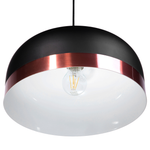 Hängelampe PARINA Metall Schwarz