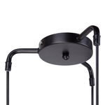 Hängelampe VOMANO Metall Schwarz