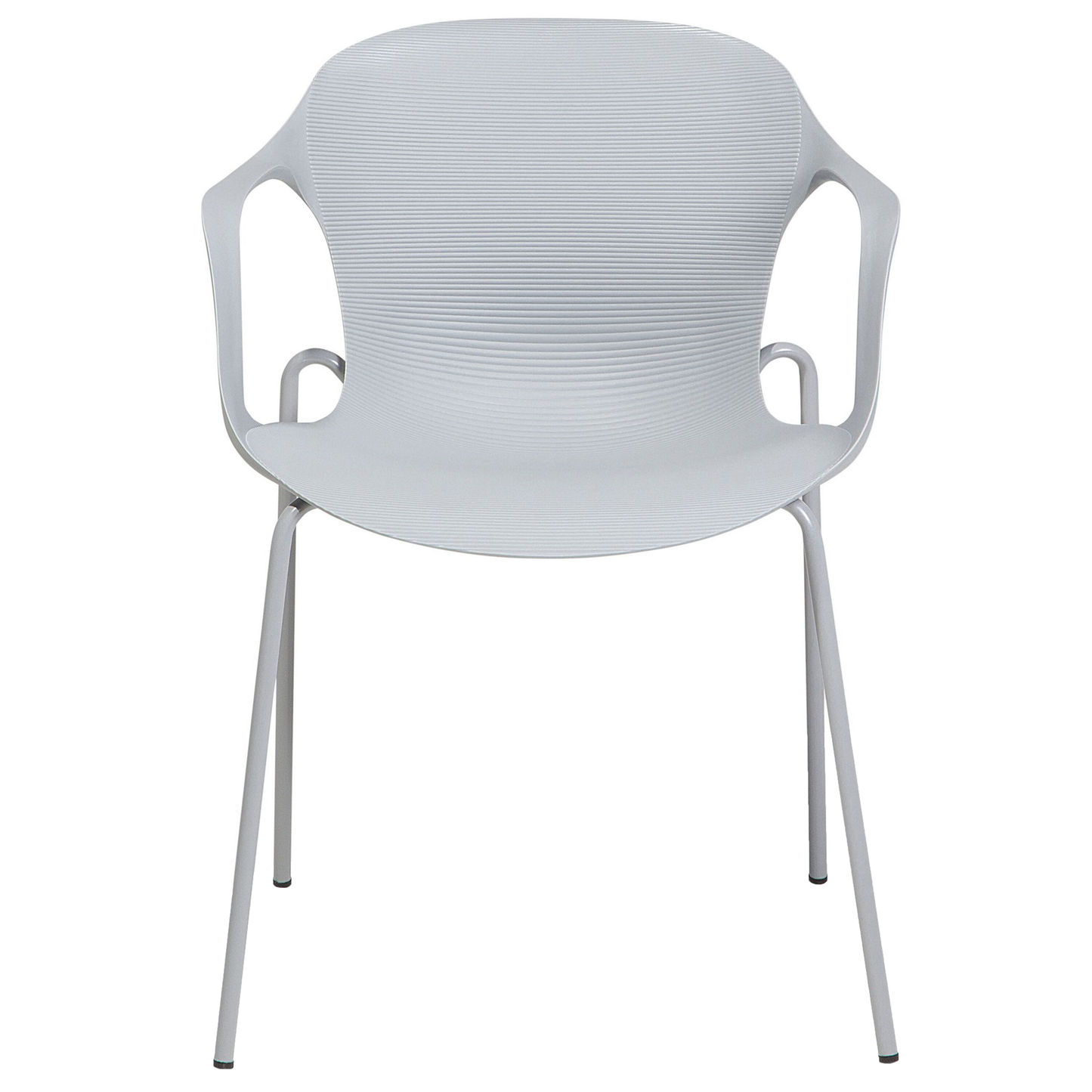 Esszimmerstuhl 2er Set ELBERT Hellgrau