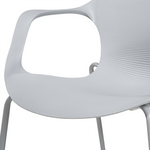 Esszimmerstuhl 2er Set ELBERT Hellgrau