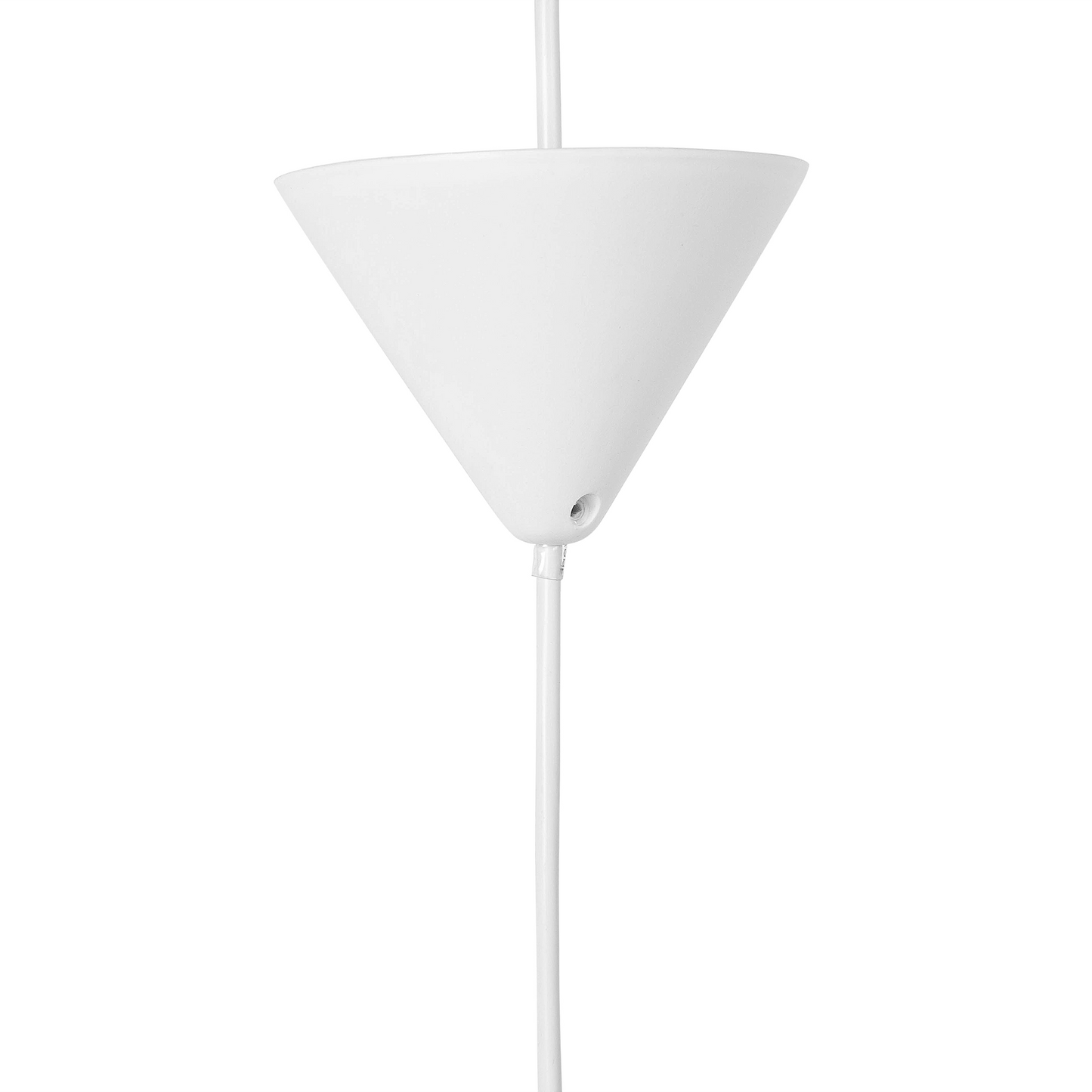 Hängelampe weiss 50 cm Blumenform MUSONE