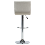 Barhocker 2er Set Helles Beige ORLANDO
