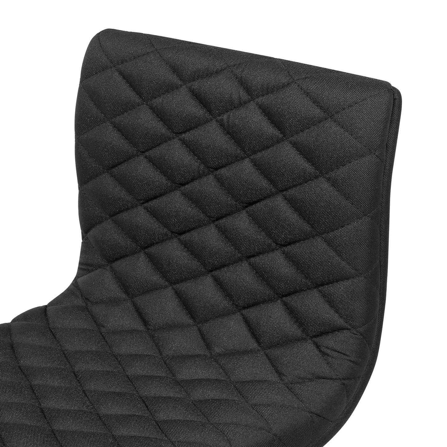Set mit 2 Barstühlen ORLANDO drehbar Schwarz