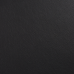 3-Sitzer Sofa Kunstleder schwarz LEIRA