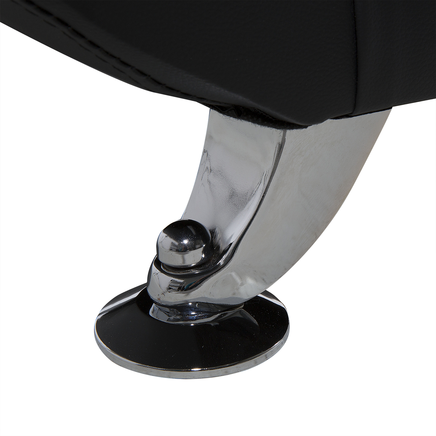 Sessel LEIRA Kunstleder Schwarz