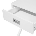 Nachttisch mit 1 Schublade Weiss MONROE