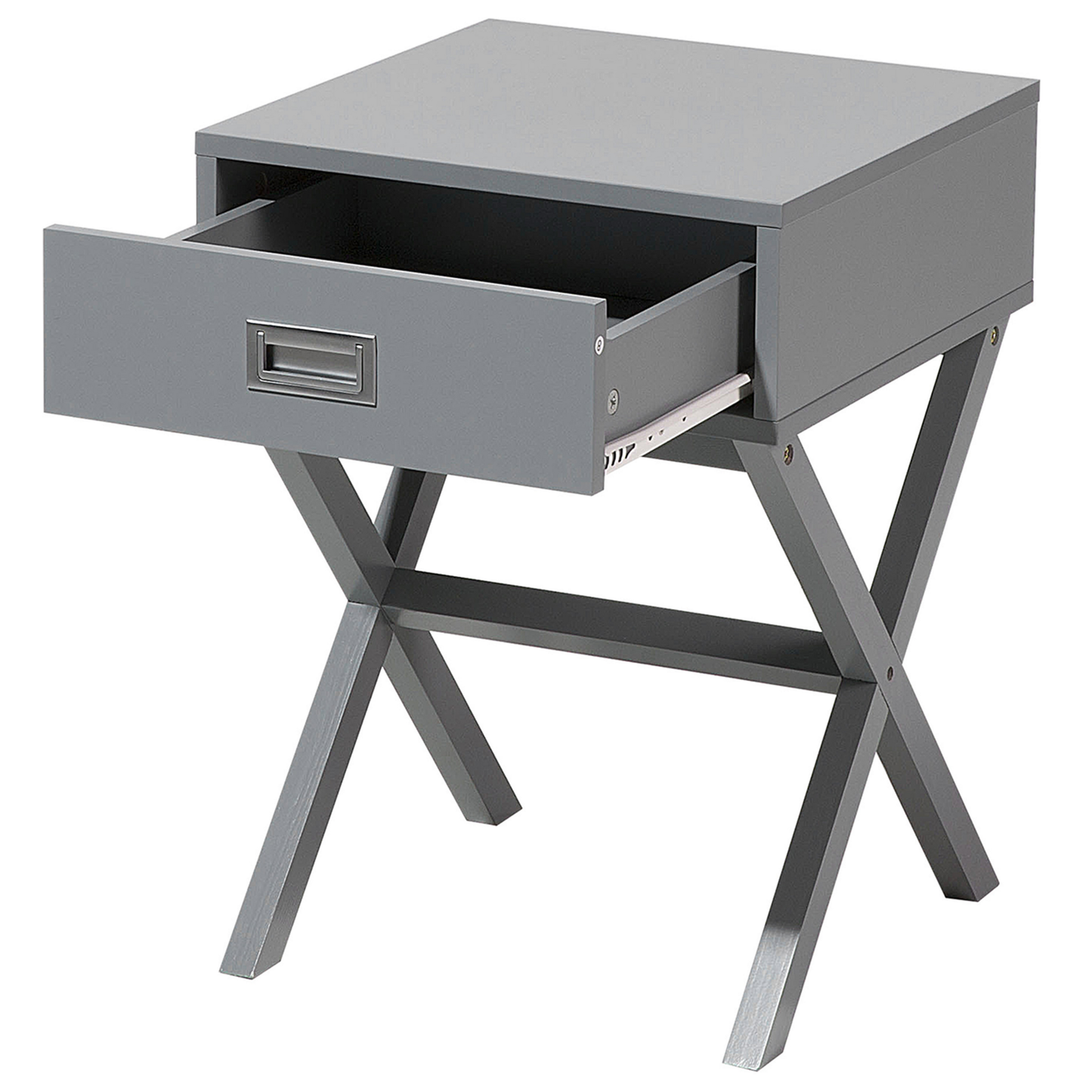 Nachttisch mit 1 Schublade MONROE Grau