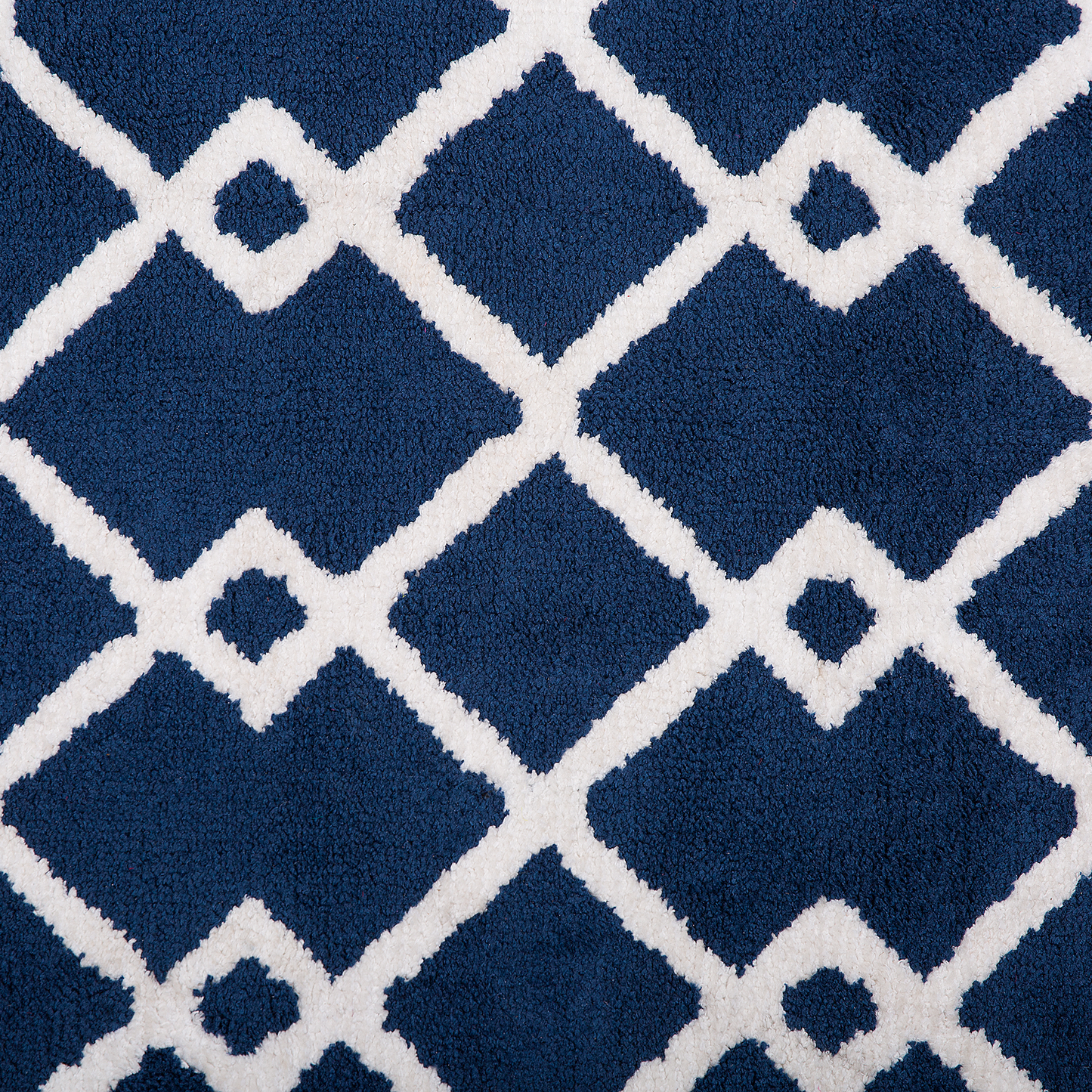 Teppich blau 160 x 230 cm Kurzflor SERRES