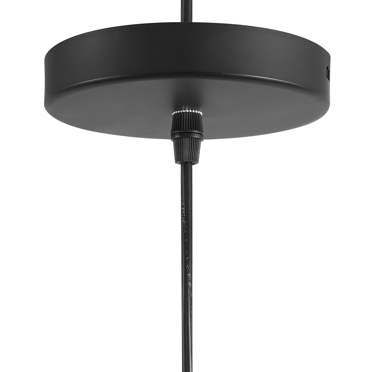 Hängelampe schwarz Glockenform NEVA