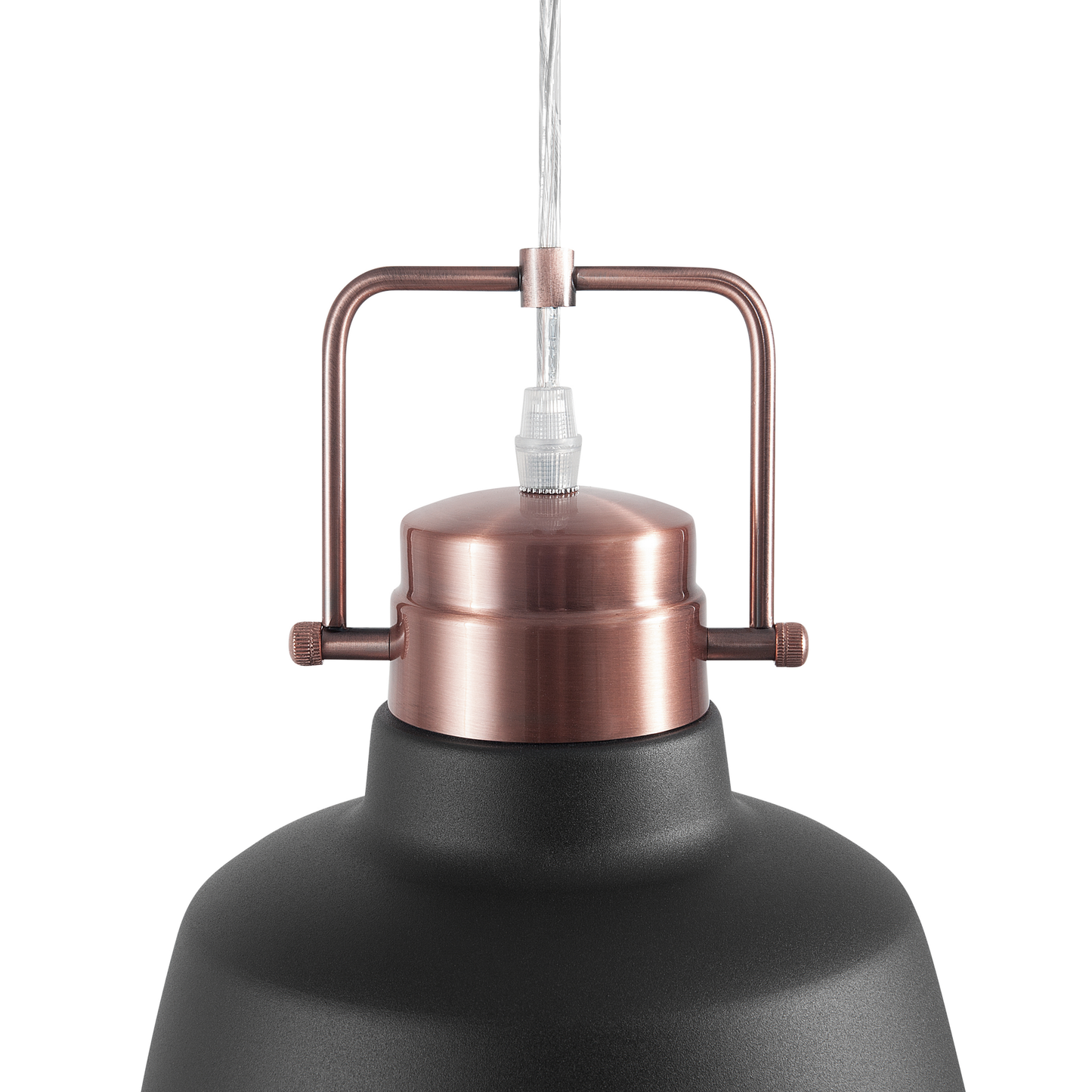 Hängelampe NARMADA Metall Graphitgrau