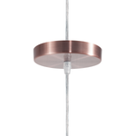 Hängelampe NARMADA Metall Graphitgrau