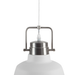 Hängelampe NARMADA Metall Weiss