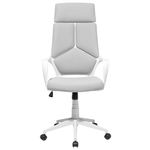 Bürostuhl drehbar DELIGHT Hellgrau