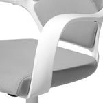 Bürostuhl drehbar DELIGHT Hellgrau