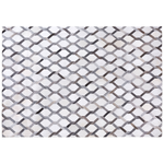 Teppich Kuhfell grau 160 x 230 cm Patchwork Kurzflor AYDIN