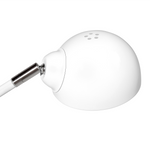 Schreibtischlampe HELMAND verstellbar Metall Weiss