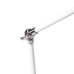 Schreibtischlampe HELMAND verstellbar Metall Weiss