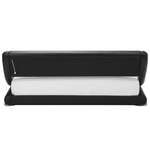Bett Kunstleder schwarz 180 x 200 cm mit LED-Beleuchtung AVIGNON